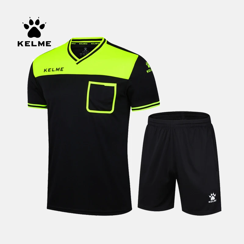 Мужские футбольные майки для рефери KELME Referee, профессиональная футбольная форма на заказ, Джерси, спортивный костюм K15Z221
Мужские футбольные майки для рефери KELME Referee, профессиональная футбольная форма на заказ, Джерси, спортивный костюм K15Z221