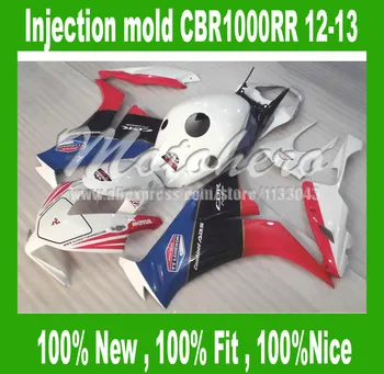Injection mold fairing for HONDA CBR1000RR 2012 2013 CBR1000 RR 12 13 2012 2013 #766GG ABS fairing parts red blue white blk+TANK
Injection mold fairing for HONDA CBR1000RR 2012 2013 CBR1000 RR 12 13 2012 2013 #766GG ABS fairing parts red blue white blk+TANK