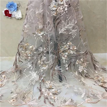 New Design High Quality African 3D Fabric Flowers sequins Nigerian Guipure Lace Fabrics Women Latest beads African lace fabric
New Design High Quality African 3D Fabric Flowers sequins Nigerian Guipure Lace Fabrics Women Latest beads African lace fabric