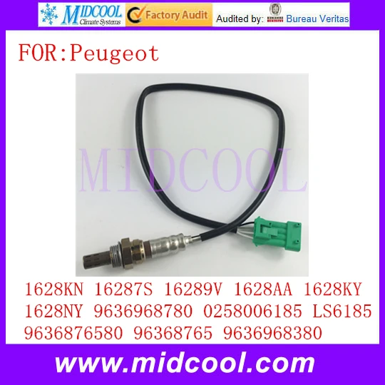 New Oxygen Sensor O2 OEM 1628KN 16287S 16289V 1628AA 1628KY 1628NY 9636968780 0258006185 9636876580 96368765 9636968380 LS6185
New Oxygen Sensor O2 OEM 1628KN 16287S 16289V 1628AA 1628KY 1628NY 9636968780 0258006185 9636876580 96368765 9636968380 LS6185