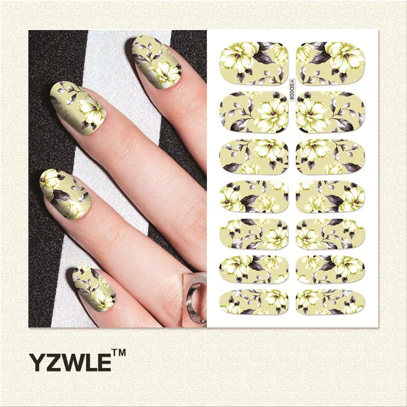WUF 1 Sheet Water Transfer Nails Art Sticker Manicure Decor Tool Cover Nail Wrap Decal (YSD008)
WUF 1 Sheet Water Transfer Nails Art Sticker Manicure Decor Tool Cover Nail Wrap Decal (YSD008)