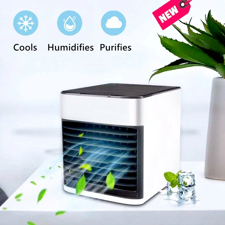 Portable Air Conditioner Humidifier Purifier Desktop USB Air Cooler Arctic Fan Mini Air Cooling Fan for Office Home Appliances
Portable Air Conditioner Humidifier Purifier Desktop USB Air Cooler Arctic Fan Mini Air Cooling Fan for Office Home Appliances