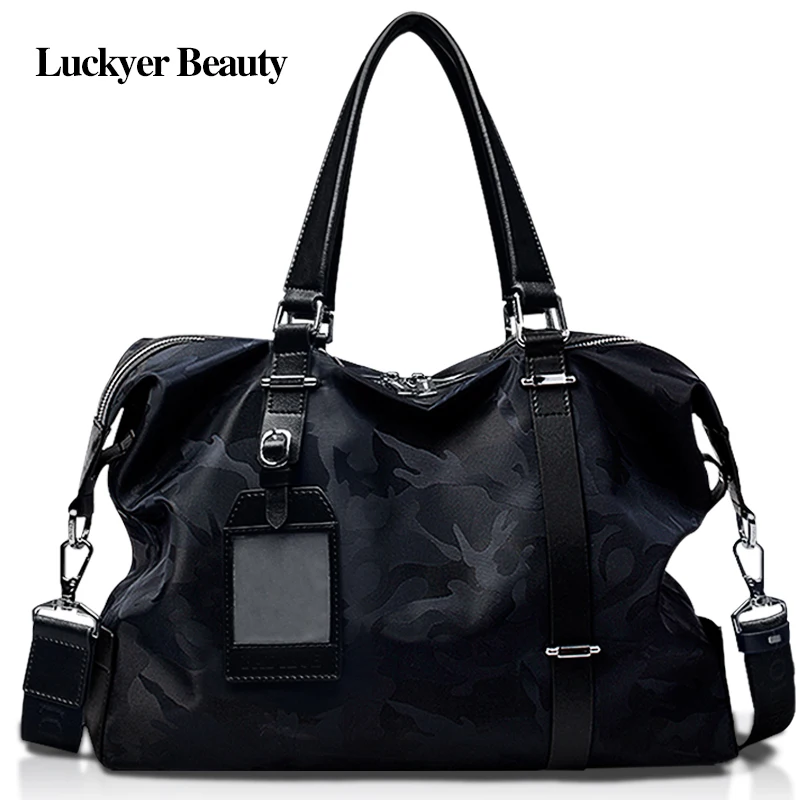 LUCKYER BEAUTY High Quality Nylon Duffel Bag for Men Fashion 15" Laptop Shoulder Messenger Bag Male Large Capacity Travel Bag
LUCKYER BEAUTY High Quality Nylon Duffel Bag for Men Fashion 15" Laptop Shoulder Messenger Bag Male Large Capacity Travel Bag