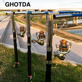 1.8m 2.1m 2.4m 2.7m Sea River Lake Stainless Steel Automatic Fishing Rod Fish Pole Hard
1.8m 2.1m 2.4m 2.7m Sea River Lake Stainless Steel Automatic Fishing Rod Fish Pole Hard