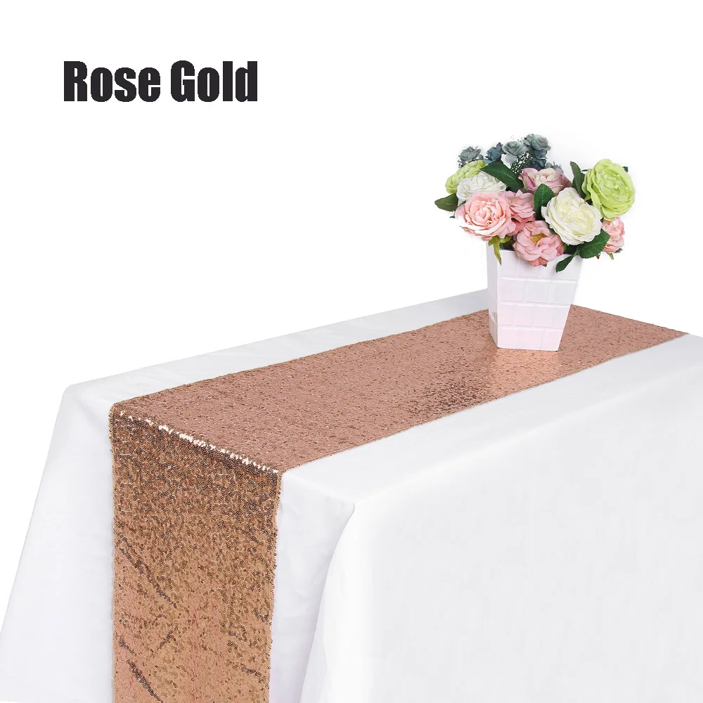 10pcs/lot Wedding Party Decoration 30*275cm Embroidered 3mm Dense Sequin Table Runner Gold/Silver/Black/Red 12 Colors
10pcs/lot Wedding Party Decoration 30*275cm Embroidered 3mm Dense Sequin Table Runner Gold/Silver/Black/Red 12 Colors