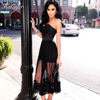 Halinfer 2018 Autumn Sexy women dress Strapless Chiffon Rayon Bandage Elegant Homecoming Evening party dress
Halinfer 2018 Autumn Sexy women dress Strapless Chiffon Rayon Bandage Elegant Homecoming Evening party dress