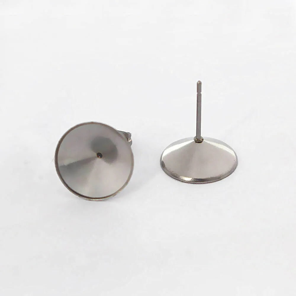 Stainless Steel Earrings post Findings Circle Bezel Loop Connector Rivoli Stones Cabochon Base Stud Earrings Settings DIY Crafts
Stainless Steel Earrings post Findings Circle Bezel Loop Connector Rivoli Stones Cabochon Base Stud Earrings Settings DIY Crafts