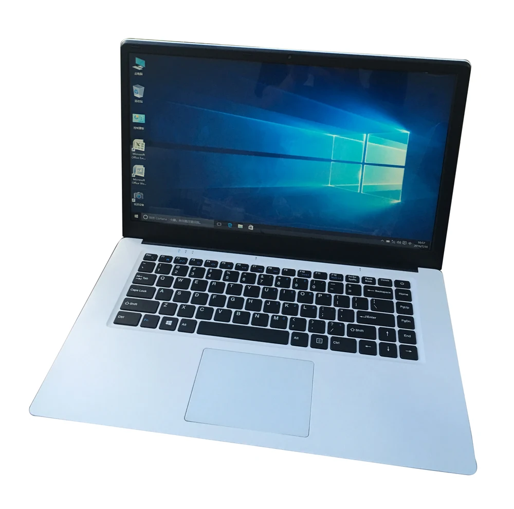 

Intel Atom Z8350 Quad Core 15.6 Inch laptop with Type-c SD 10000MAH lithium battery 4G RAM eMMC 64G SSD Netbook Windows10