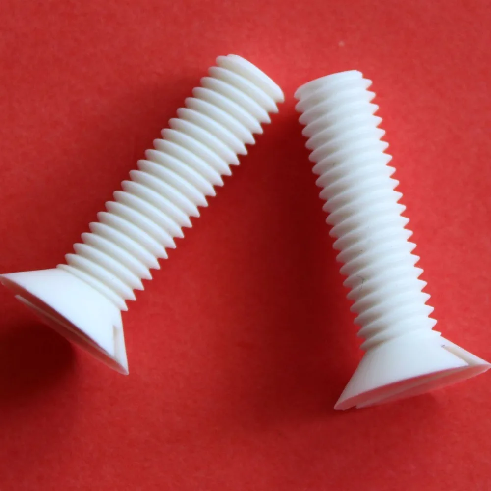 M5 M6 M8 M10 PP Polypropylene Slotted Countersunk Flat Head Screws Machine Screw Slotted Bolts
M5 M6 M8 M10 PP Polypropylene Slotted Countersunk Flat Head Screws Machine Screw Slotted Bolts