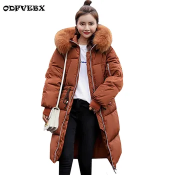 Plus size Warm Hooded fur collar Down Cotton Jacket Woman winter new Slim clothing coat fashion zipper Down Cotton coat Outwear
Plus size Warm Hooded fur collar Down Cotton Jacket Woman winter new Slim clothing coat fashion zipper Down Cotton coat Outwear