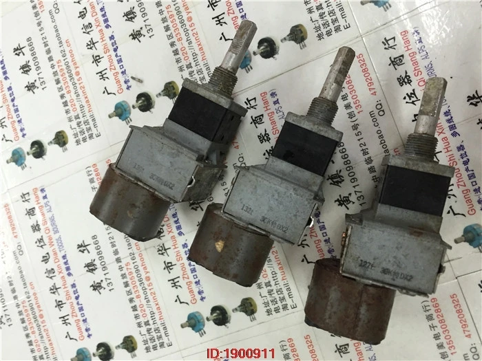 1pcs/lot Used Japan ALPS 18-type double with a motor potentiometer 30K special DX2 handle length 25MMF 6 feet
1pcs/lot Used Japan ALPS 18-type double with a motor potentiometer 30K special DX2 handle length 25MMF 6 feet