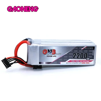 GAONENG GNB 18.5V 2200mAh 120C 5S XT60U-F Plug Lipo Battery for RC FPV Racing Drone Airplane Helicopter
GAONENG GNB 18.5V 2200mAh 120C 5S XT60U-F Plug Lipo Battery for RC FPV Racing Drone Airplane Helicopter