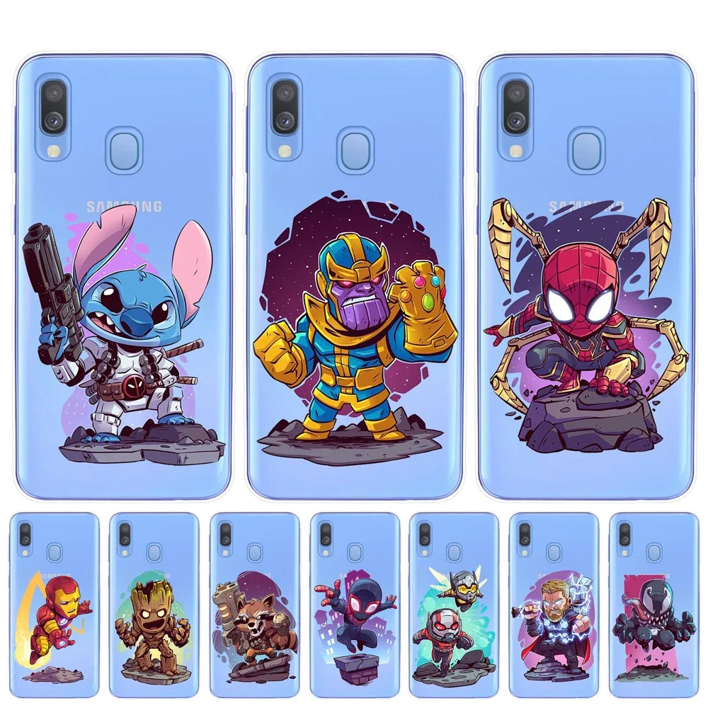 Luxury Marvel Avengers Heroes Phone Case For Coque Samsung Galaxy A20 A30 A40 A50 A70 10 A7 A9 A6 A8 Plus 2018 Soft TPU Cover
Luxury Marvel Avengers Heroes Phone Case For Coque Samsung Galaxy A20 A30 A40 A50 A70 10 A7 A9 A6 A8 Plus 2018 Soft TPU Cover