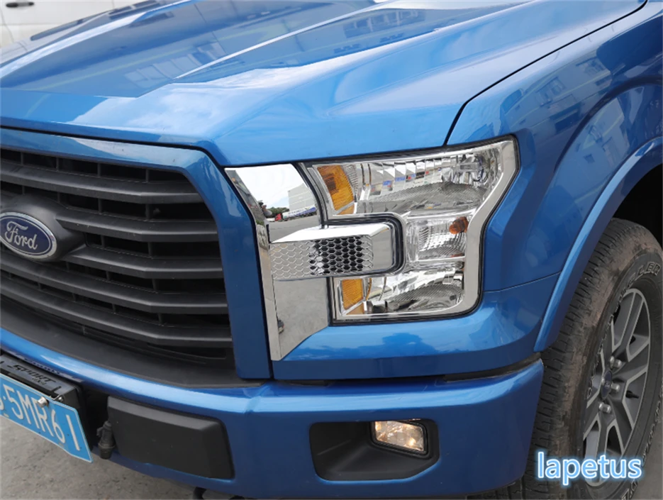 For Ford F150 2015 2016 2017 ABS Front Head Light Lamp Foglight Eyelid Decoration Panel Cover Trim 2 Pcs / 2 Color
For Ford F150 2015 2016 2017 ABS Front Head Light Lamp Foglight Eyelid Decoration Panel Cover Trim 2 Pcs / 2 Color