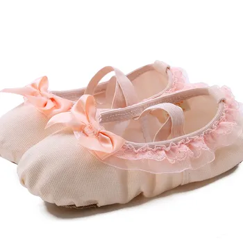 Flowers Decorated Canvas Split Women's Slippers Soft Sole Girls Ballet Pink Flesh Red LACE Dance Pointe Shoes Girls
Flowers Decorated Canvas Split Women's Slippers Soft Sole Girls Ballet Pink Flesh Red LACE Dance Pointe Shoes Girls