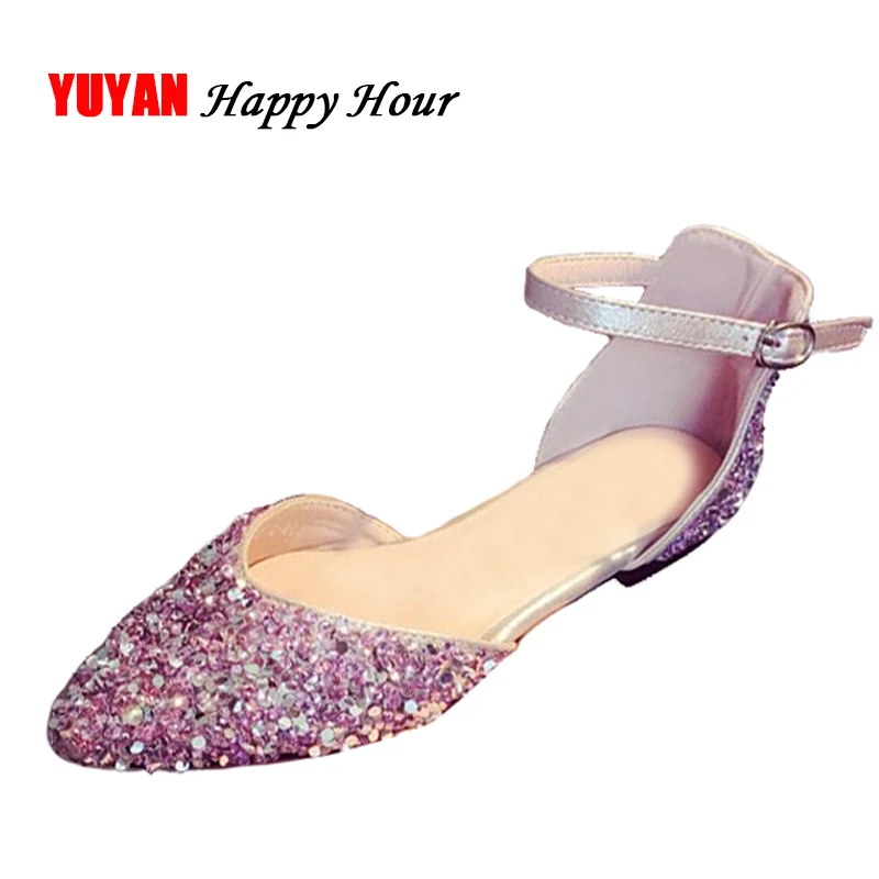 New Fashion Bling Shoes Women Flats Pointed toe Sequined Flat Heel Footwear Women's Flats Office Ladies Brand Shoes ZH2452
New Fashion Bling Shoes Women Flats Pointed toe Sequined Flat Heel Footwear Women's Flats Office Ladies Brand Shoes ZH2452