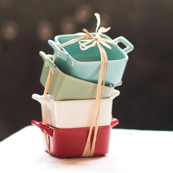 Simple Ceramic Bowl Creative Mini Butterfly Sifang Soup Bowl Double Ear Soy Sauce Vinegar Household Set N270
Simple Ceramic Bowl Creative Mini Butterfly Sifang Soup Bowl Double Ear Soy Sauce Vinegar Household Set N270
