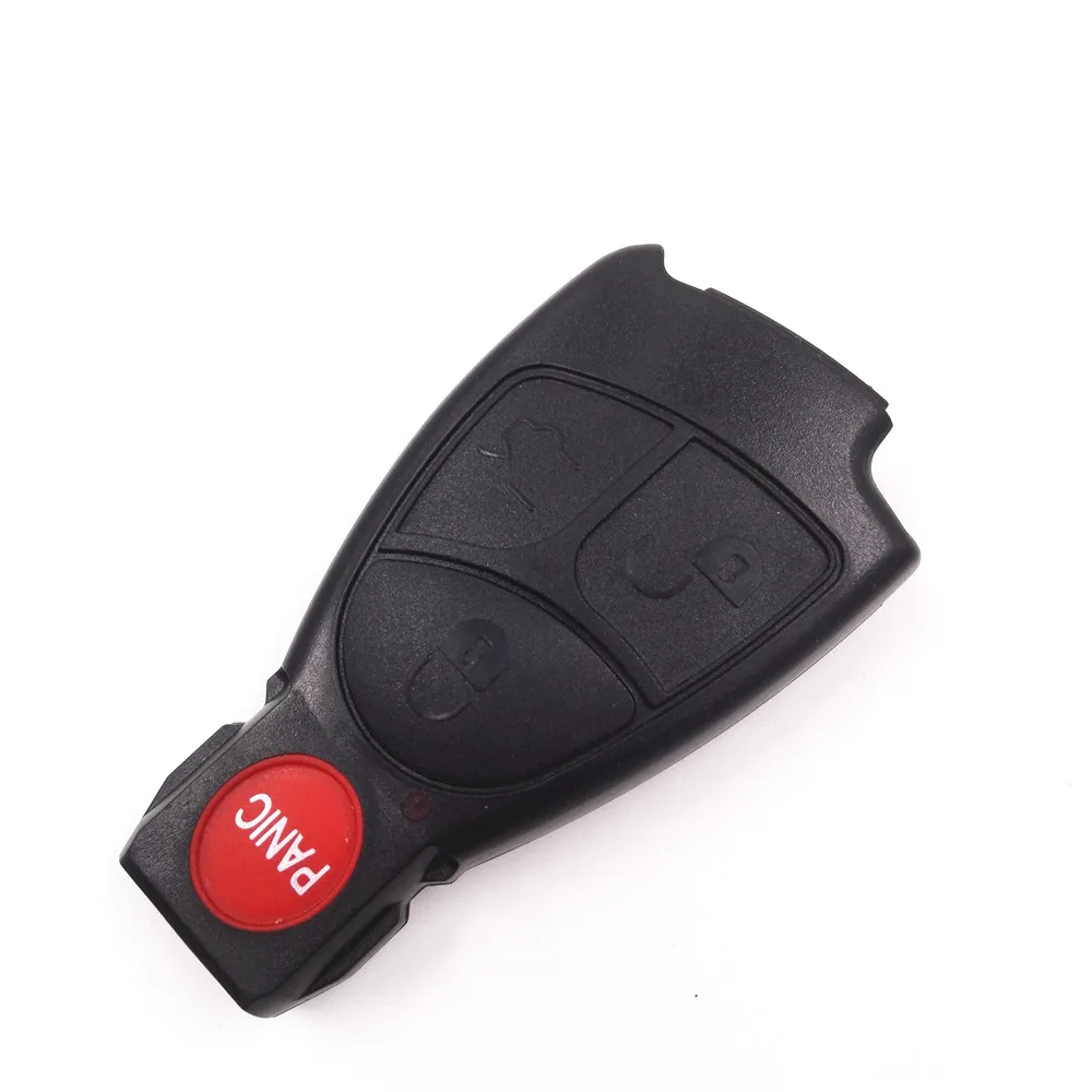 3+1 Panic 4 Buttons Car Key Shell Remote Keyless Entry Fob Alarm Case Cover for Mercedes-Benz MB without Battery Holder Clip
3+1 Panic 4 Buttons Car Key Shell Remote Keyless Entry Fob Alarm Case Cover for Mercedes-Benz MB without Battery Holder Clip