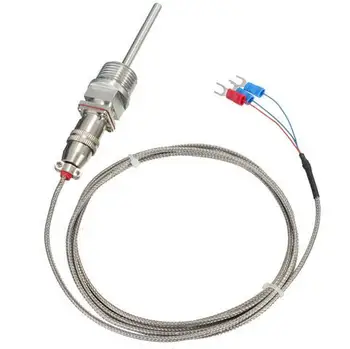 RTD PT100 Temperature Sensors 1/2 Inch NPT Threads With Detachable Connector 5*50*1000mm
RTD PT100 Temperature Sensors 1/2 Inch NPT Threads With Detachable Connector 5*50*1000mm