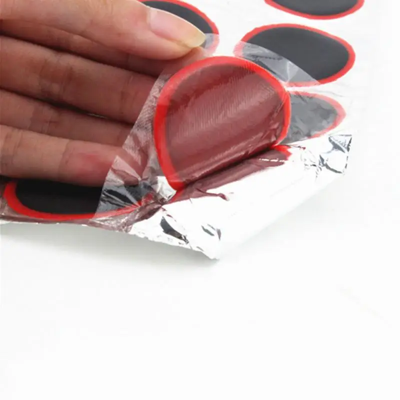 2018 new 48pcs/set Cycle Tire Puncture Repair Round Rubber Patch Bicycle Bike 25mm Fixing Tool Kits
2018 new 48pcs/set Cycle Tire Puncture Repair Round Rubber Patch Bicycle Bike 25mm Fixing Tool Kits