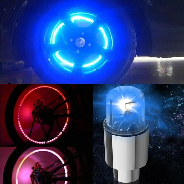 LED Wheel Valve Stem Cap Tire Spoke Motion Neon Light Lamp For Bike Bicycle Car Motorcycle Wh
LED Wheel Valve Stem Cap Tire Spoke Motion Neon Light Lamp For Bike Bicycle Car Motorcycle Wh