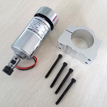 Air Cooled 300W DC Spindle Motor 12-48V DC ER11-3.175mm collect + 52mm Mount bracket fixture for PCB CNC Machine
Air Cooled 300W DC Spindle Motor 12-48V DC ER11-3.175mm collect + 52mm Mount bracket fixture for PCB CNC Machine