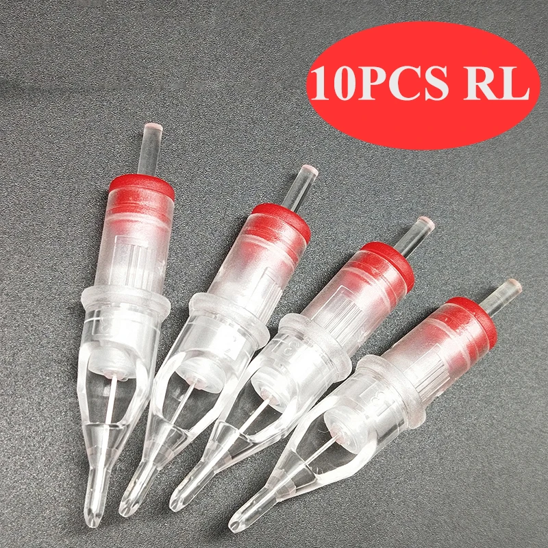 Qink 10pcs Tattoo Needles Cartridge Makup Revolution NeedleTools 3/5/7/9/11/13/15 RL #12 0.35mm for Tattoo Pen Machine
Qink 10pcs Tattoo Needles Cartridge Makup Revolution NeedleTools 3/5/7/9/11/13/15 RL #12 0.35mm for Tattoo Pen Machine
