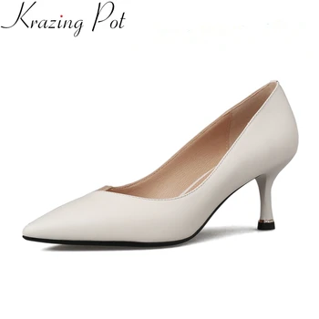 superstar genuine leather brand shallow high heels pointed toe women pumps mixed colors wedding spring office lady shoes L32
superstar genuine leather brand shallow high heels pointed toe women pumps mixed colors wedding spring office lady shoes L32