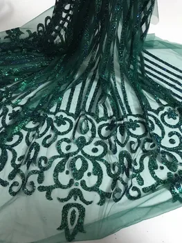 5yards dark green mesh glitter lace fabric SYJ-7826 for india african wedding /evening dress
5yards dark green mesh glitter lace fabric SYJ-7826 for india african wedding /evening dress