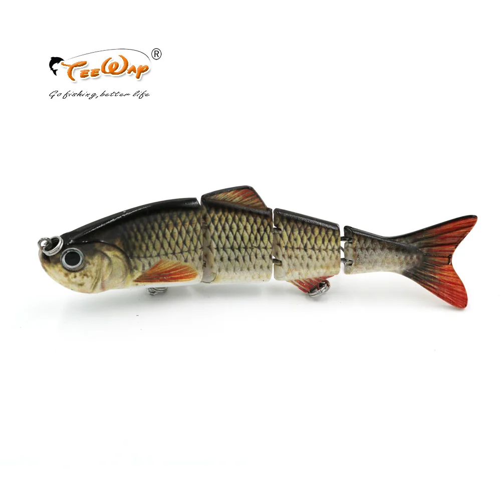 New Product Fishing Lure 4 Segment Swimbait Crankbait Hard Bait Slow 19g 12cm Fishing hook Fishing Tackle FL4-M03
New Product Fishing Lure 4 Segment Swimbait Crankbait Hard Bait Slow 19g 12cm Fishing hook Fishing Tackle FL4-M03