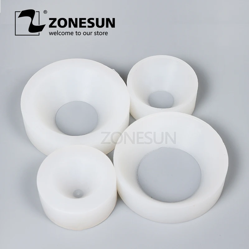 ZONESUN Cap screwing chuck, bottle cap adoptor of capping machine, silicone capping chuck,10-50mm, anti-wear
ZONESUN Cap screwing chuck, bottle cap adoptor of capping machine, silicone capping chuck,10-50mm, anti-wear