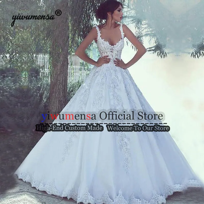 Spaghetti Straps Ball Gown Boho Wedding Dress Bride 2019 Custom Made Lace Appliques Princess Dresses Wedding Vestidos De Noiva
Spaghetti Straps Ball Gown Boho Wedding Dress Bride 2019 Custom Made Lace Appliques Princess Dresses Wedding Vestidos De Noiva