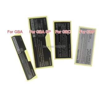 50pcs/lot For Game boy Label Sticker For GameBoy GBA GBC GBP GBA SP Console housing shell Back Tag
50pcs/lot For Game boy Label Sticker For GameBoy GBA GBC GBP GBA SP Console housing shell Back Tag