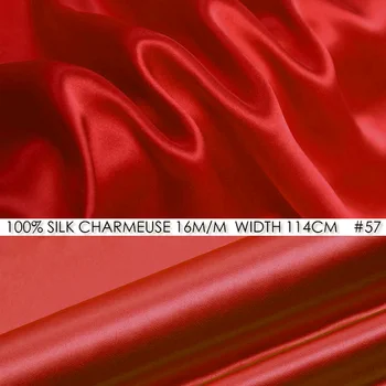 SILK CHARMEUSE SATIN 114cm width 16momme/100% Pure Silk Fabric Patchwork Curtains Lighter Sewing Fabric Organizer NO57 Scarlet
SILK CHARMEUSE SATIN 114cm width 16momme/100% Pure Silk Fabric Patchwork Curtains Lighter Sewing Fabric Organizer NO57 Scarlet