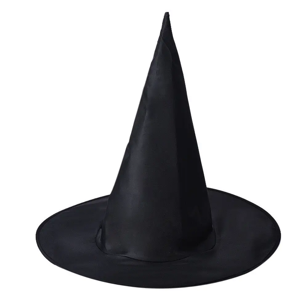 Кепка Женская на Хэллоуин черная шляпа ведьмы аксессуар для костюма |