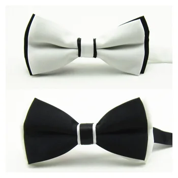 Men Basic Black White Dual Bowtie Gentleman Party Banquet Twofold Tuxedo Bow Tie YYTIE0009
Men Basic Black White Dual Bowtie Gentleman Party Banquet Twofold Tuxedo Bow Tie YYTIE0009