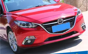 Lapetus Chrome Front Fog Lights Lamps Cover Trim Fit For Mazda 3 AXELA Hatchback Sedan 2014 2015 2016 ABS
Lapetus Chrome Front Fog Lights Lamps Cover Trim Fit For Mazda 3 AXELA Hatchback Sedan 2014 2015 2016 ABS