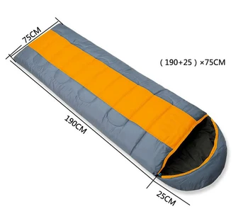 Sleeping Bag Envelope Type Hooded Cotton Thick Filling Light Easy Carry Keep Warm Sleeping Bag Outdoor Camping 20-0002
Sleeping Bag Envelope Type Hooded Cotton Thick Filling Light Easy Carry Keep Warm Sleeping Bag Outdoor Camping 20-0002