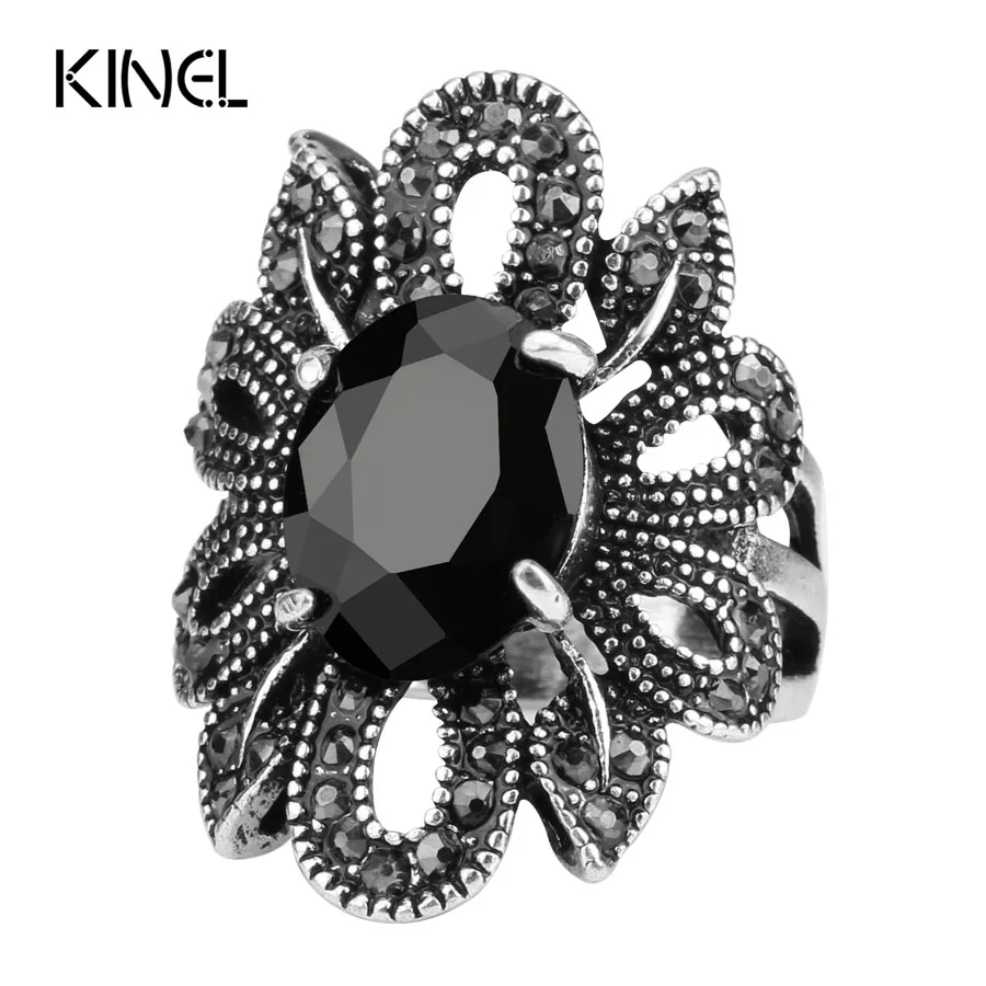 2017 Punk Rock Ring Jewelry Silver Color Ancient Ways Black Stones Hollow Out Female Personality Hipster Index Finger Rings
2017 Punk Rock Ring Jewelry Silver Color Ancient Ways Black Stones Hollow Out Female Personality Hipster Index Finger Rings
