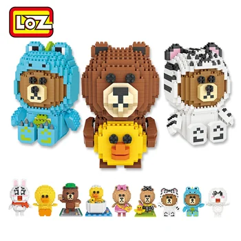 LOZ Diamond Blocks Brick Toy Rilakkuma Brown bear Yellow Duck Rabbit Building Blocks Toy Educational blocks set
LOZ Diamond Blocks Brick Toy Rilakkuma Brown bear Yellow Duck Rabbit Building Blocks Toy Educational blocks set