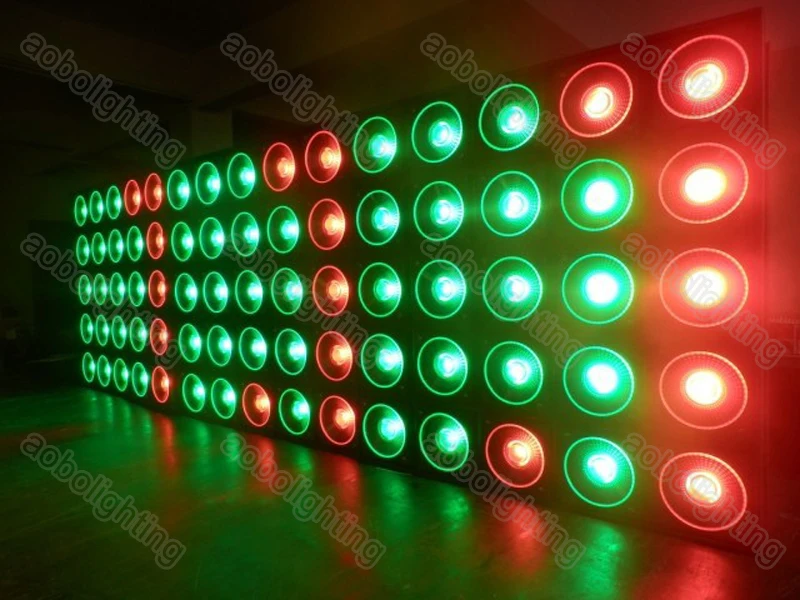 25x30W 3in1 LED Matrix lights RGB Bar performance stage background effect light (1)