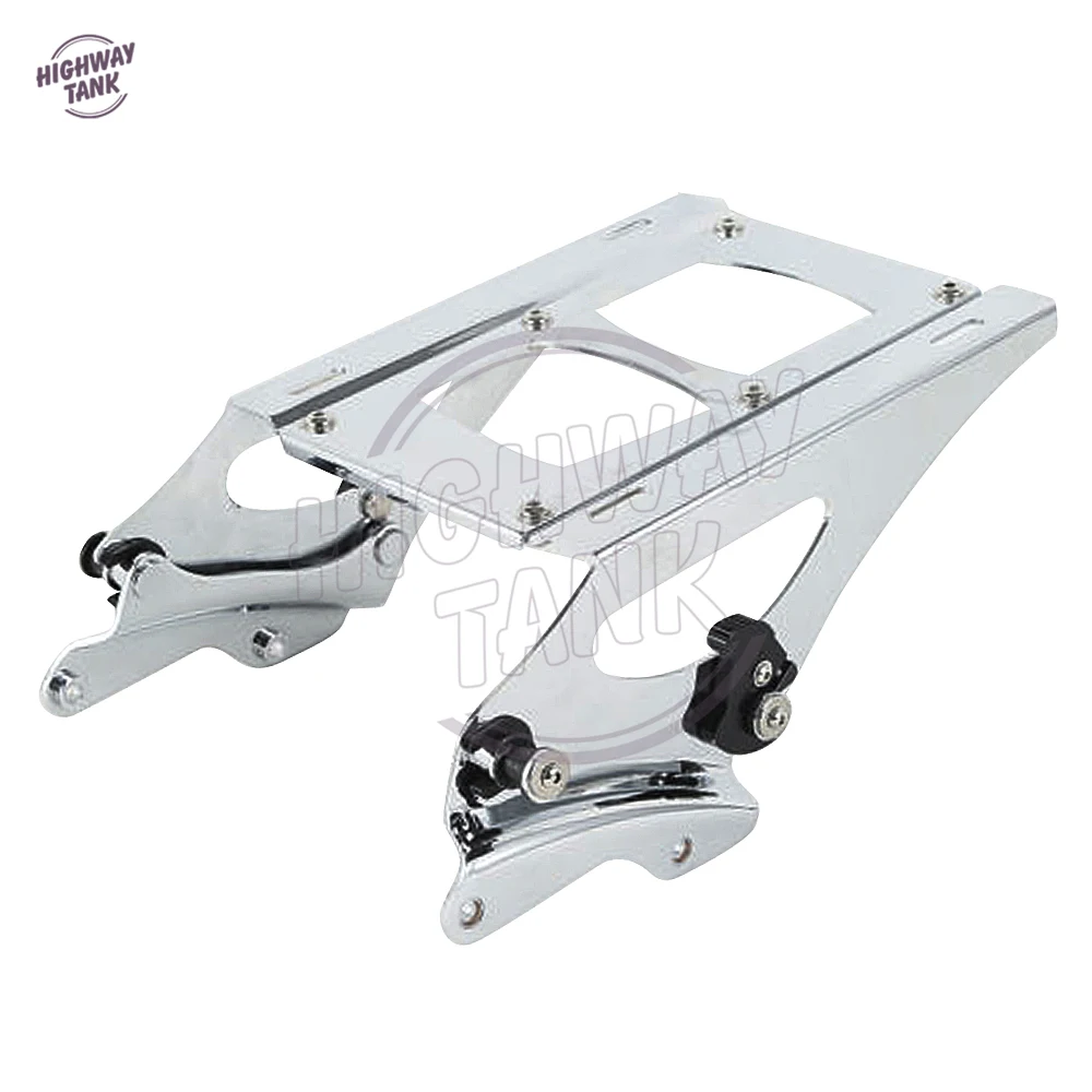 Chrome Motorcycle Luggage Rack + 4 Point Docking Kit Case for Harley Touring FLHR FLHRC FLHT FLHX 2014-up
Chrome Motorcycle Luggage Rack + 4 Point Docking Kit Case for Harley Touring FLHR FLHRC FLHT FLHX 2014-up