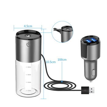 12V Auto Perfume Clip Purifier Aroma Aromatherapy Diffuser Car Air Humidifier Air Freshener 2USB Fast Charge Cigarette Lighter
12V Auto Perfume Clip Purifier Aroma Aromatherapy Diffuser Car Air Humidifier Air Freshener 2USB Fast Charge Cigarette Lighter
