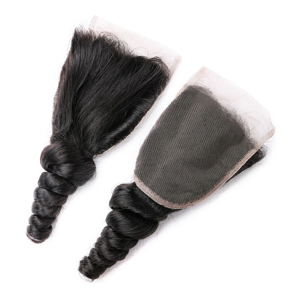 brazilian loose wave hair closure