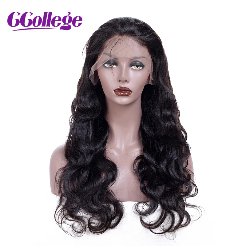 CCollege 360 Lace Frontal Wigs Pre Plucked With Baby Hair Brazilian Body Wave Human Hair Wigs For Black Women Non Remy
CCollege 360 Lace Frontal Wigs Pre Plucked With Baby Hair Brazilian Body Wave Human Hair Wigs For Black Women Non Remy