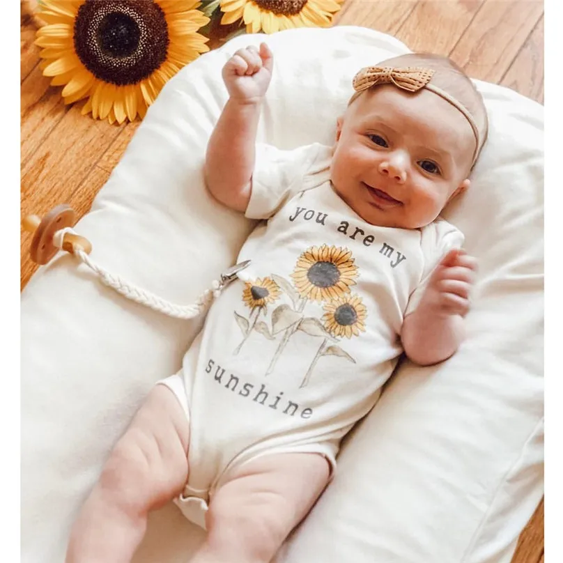 toddler Infant Boy Girl Sunflower Short Sleeves Sumemr Casual Playsuit Bodysuit Baby Letters new modis spioszki pudcoco 4JJ
toddler Infant Boy Girl Sunflower Short Sleeves Sumemr Casual Playsuit Bodysuit Baby Letters new modis spioszki pudcoco 4JJ