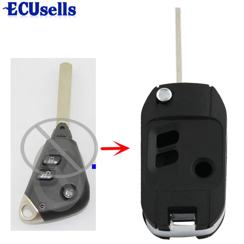 Replacement Shell Modified Folding Remote Key Case Fob 3 Buttons For Subaru Legacy Forester Outback Impreza
Replacement Shell Modified Folding Remote Key Case Fob 3 Buttons For Subaru Legacy Forester Outback Impreza