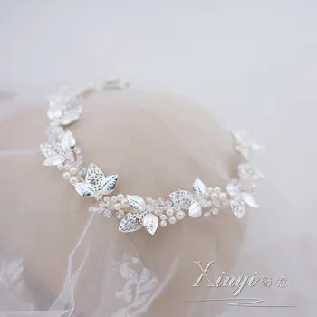 Leaf Pearl Nature Theme Bridal Hair Vine Wedding Tiara Hair Jewelry Bridesmaid Gift Hair Accessories Wreath
Leaf Pearl Nature Theme Bridal Hair Vine Wedding Tiara Hair Jewelry Bridesmaid Gift Hair Accessories Wreath