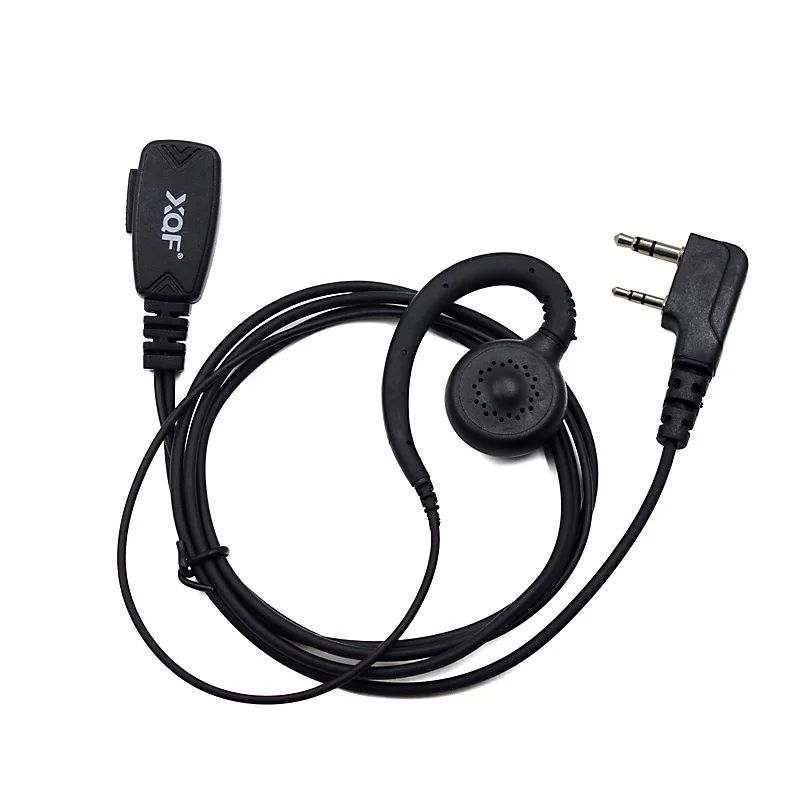 10 шт. поворотный наушник гарнитура микрофон для Walkie Talkie Kenwood TK3107 TK3207 радио Baofeng CB UV
