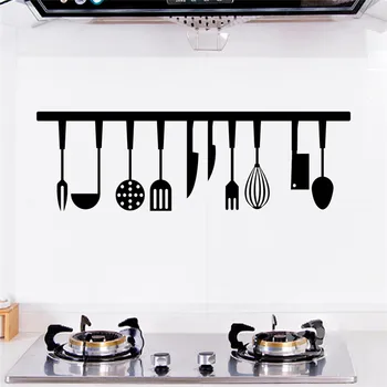 3d effect spoon fork spatula wall stickers restaurant home decor kitchen tools wall decals black letters mural art diy wallpaper
3d effect spoon fork spatula wall stickers restaurant home decor kitchen tools wall decals black letters mural art diy wallpaper